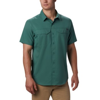 Columbia Silver Ridge Lite Short Sleeve, Camisa Verdes Para Hombre | 063587-TRA